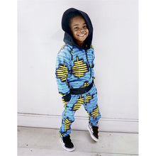 Load image into Gallery viewer, Afrocentric African Print 2-Piece Pant Set (Size 2-5)