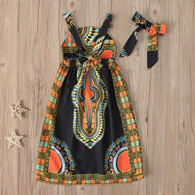 Load image into Gallery viewer, Afrocentric African Dashiki Dress (Size 2-6)