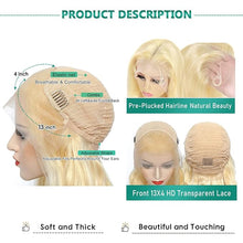 Load image into Gallery viewer, Blonde - 613 Lace Front Body Wave Human Hair (Pre-Plucked 26 Inch)