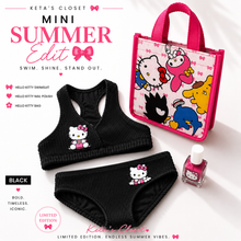 Load image into Gallery viewer, Mini Summer Edit Swimsuit Bundle | Tote Bag + Mini Nail Polish | Limited Edition | KETA’S CLOSET