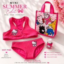 Load image into Gallery viewer, Mini Summer Edit Swimsuit Bundle | Tote Bag + Mini Nail Polish | Limited Edition | KETA’S CLOSET