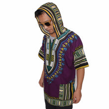 Load image into Gallery viewer, Afrocentric Fabric Hooded Dashiki