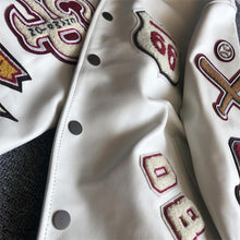 Load image into Gallery viewer, Champion-Winning the Day Varsity Jacket (Available in Black and White - Size