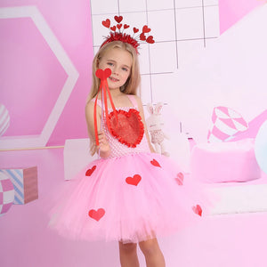 Valentine's Day Girls Tutu Princess Tutu Dress