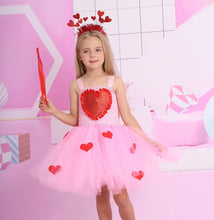 Load image into Gallery viewer, Valentine&#39;s Day Girls Tutu Princess Tutu Dress