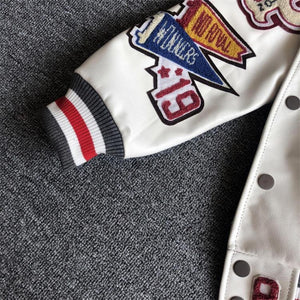 Champion-Winning the Day Varsity Jacket (Available in Black and White - Size