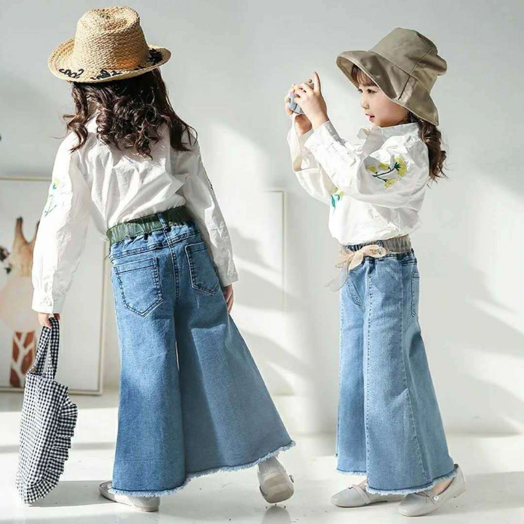 Vintage Bell Bottom Denim Trousers